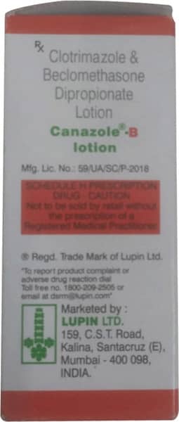 Canazole B Bottle Of 15ml Lotion
