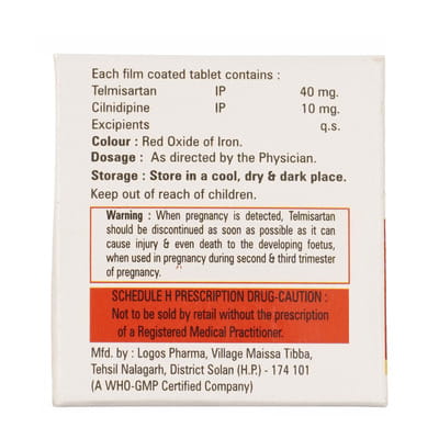 Telque Cl 10/40mg Strip Of 10 Tablets