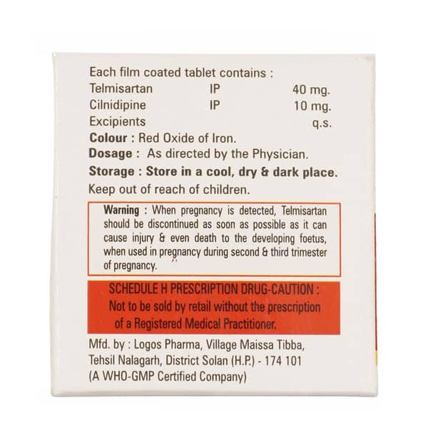 Telque Cl 10/40Mg Strip Of 10 Tablets