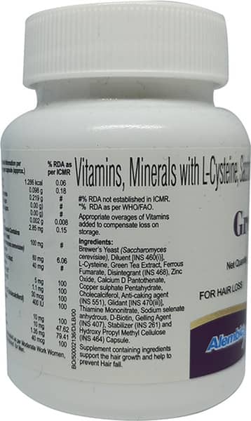 Grogain Bottle Of 30 Capsules