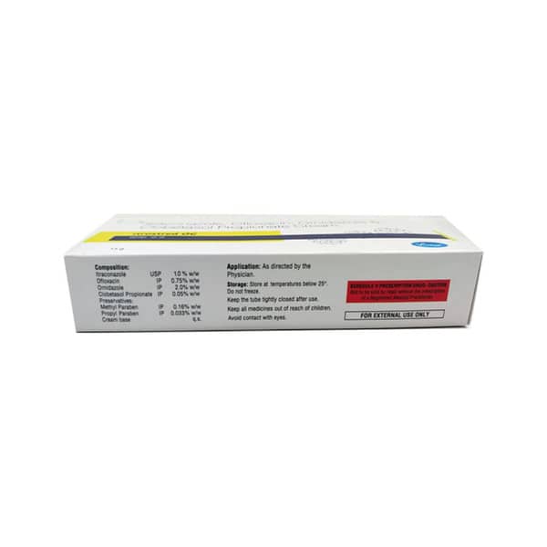 Itrostred Oc Tube Of 15gm Cream