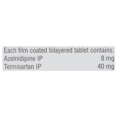 Zeblong T 8/40mg Strip Of 10 Tablets