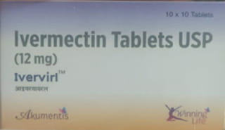 Ivervirl 12Mg Strip Of 10 Tablets