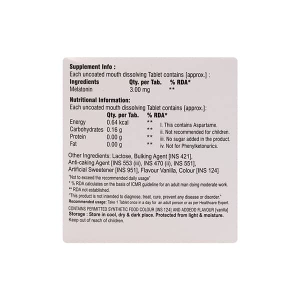 Lamrest 3mg Strip Of 15 Tablets