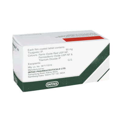 Vasoglor 60 Mg Strip Of 10 Tablets