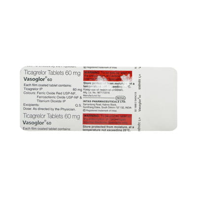 Vasoglor 60 Mg Strip Of 10 Tablets