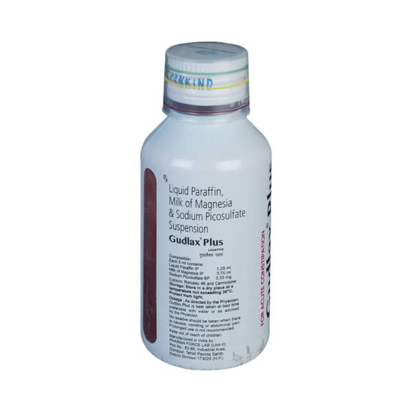 Gudlax Plus Peppermint Flavour Sugar Free Bottle Of 200ml Suspension
