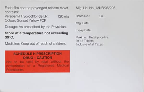 Calaptin 120 SR Tablet