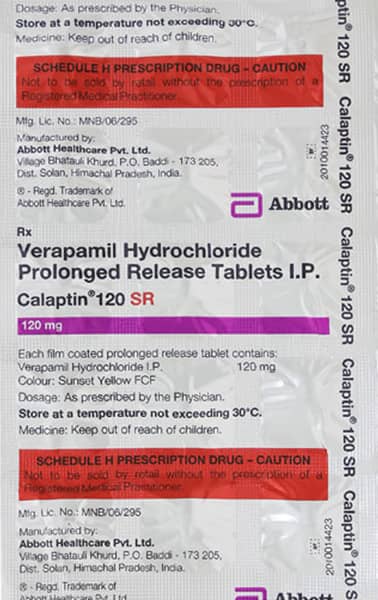 Calaptin 120 SR Tablet