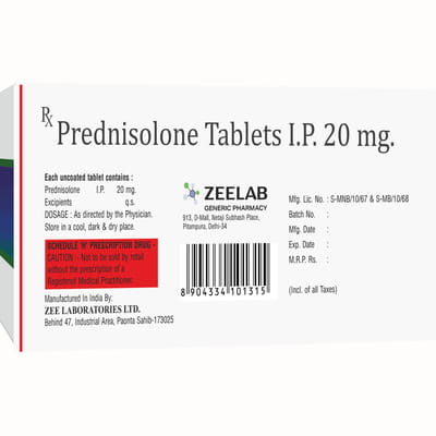 Prednilix 20mg Strip Of 10 Tablets