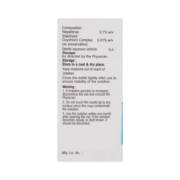 Nipranac Cs Bottle Of 5Ml Eye Drops