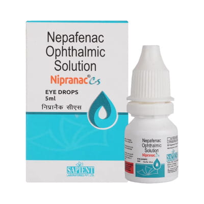 Nipranac Cs Bottle Of 5ml Eye Drops