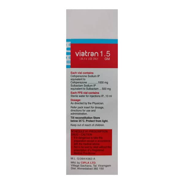 Viatran 1.5Gm Vial Of 20Ml Injection