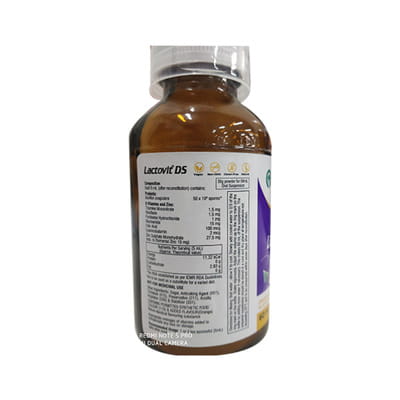 Lactovit Ds Orange Flavour Bottle Of 60ml Dry Suspension