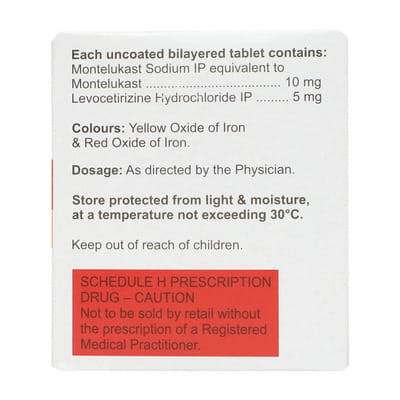 Montair Lc Strip Of 15 Tablets