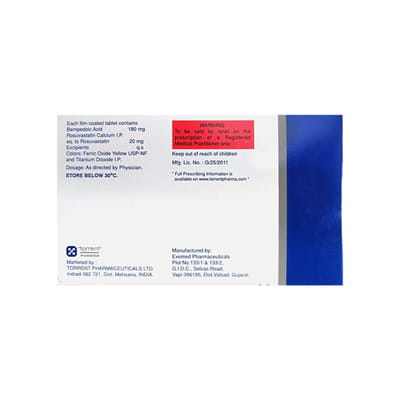 Rozucor B 20mg Strip Of 10 Tablets