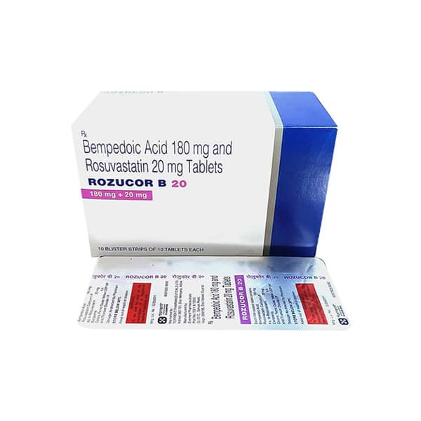 Rozucor B 20mg Strip Of 10 Tablets