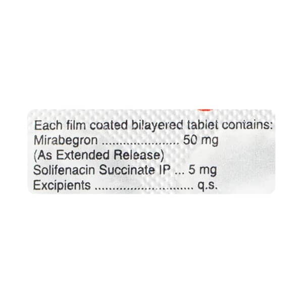 Vesibeta S 50Mg Strip Of 10 Tablets