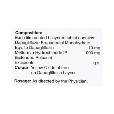 Dapzigard 10mg M Forte Strip Of 15 Tablets