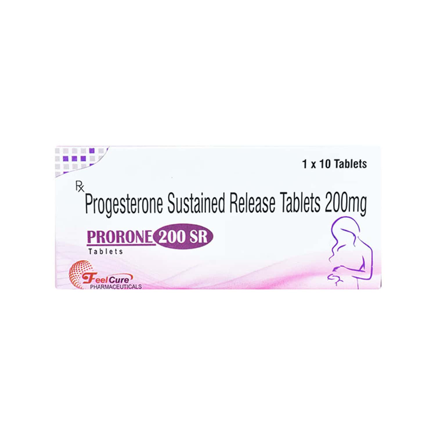 Prorone Sr 200 MG Tablet (10): Uses, Side Effects, Price & Dosage ...