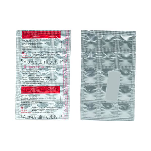 Remetor 20mg Strip Of 15 Tablets