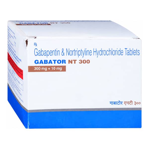 Gabator Nt 300Mg Strip Of 15 Tablets