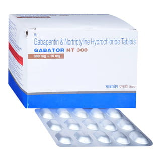 Gabator Nt 300Mg Strip Of 15 Tablets
