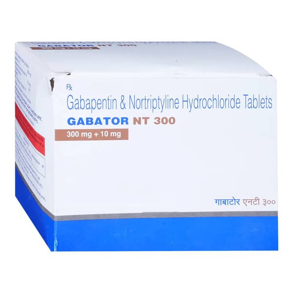 Gabator Nt 300Mg Strip Of 15 Tablets
