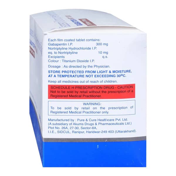 Gabator Nt 300Mg Strip Of 15 Tablets