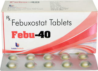 Febu 40mg Strip Of 10 Tablets