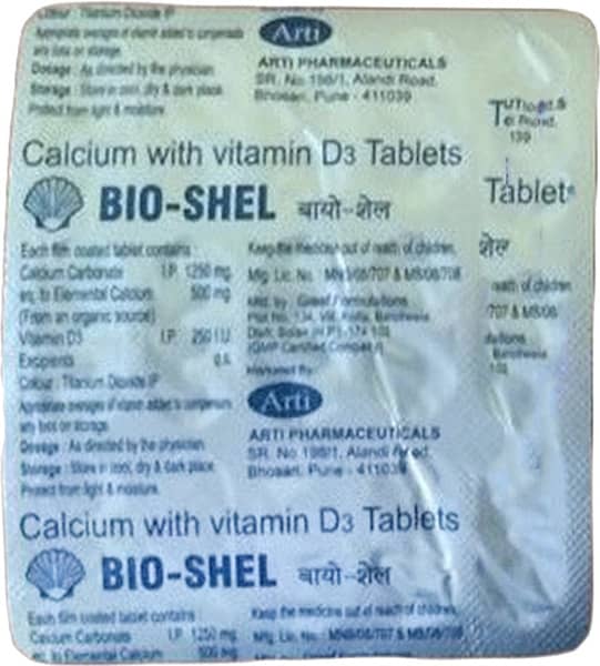 Bioshel Strip Of 15 Tablets