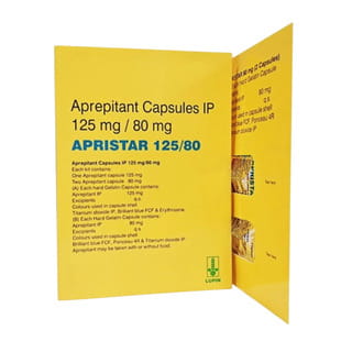 Apristar 125 / 80Mg Kit Strip Of 3 Capsules