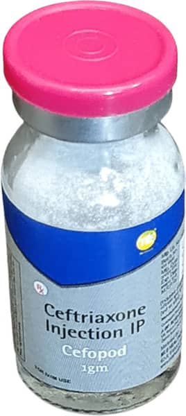 Cefopod 1Gm Dry Vial Of 1 Powder For Injection