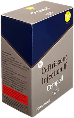 Cefopod 1gm Dry Vial Of 1 Powder For Injection