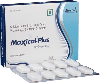 Maxical Plus New Strip Of 10 Tablets