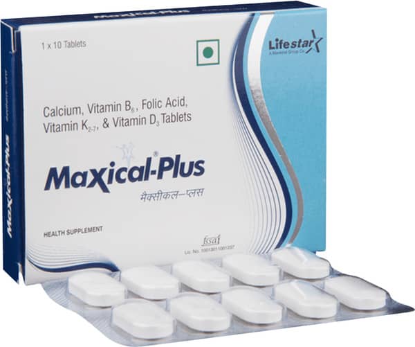 Maxical Plus New Strip Of 10 Tablets