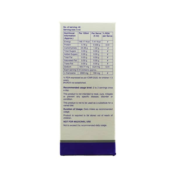 Elcafort Lc Mango Flavour Bottle Of 200ml Syrup