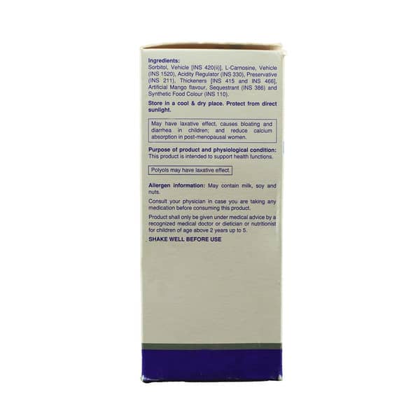 Elcafort Lc Mango Flavour Bottle Of 200ml Syrup