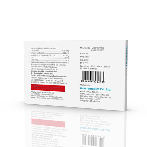 Maycal Strip Of 10 Softgel Capsules