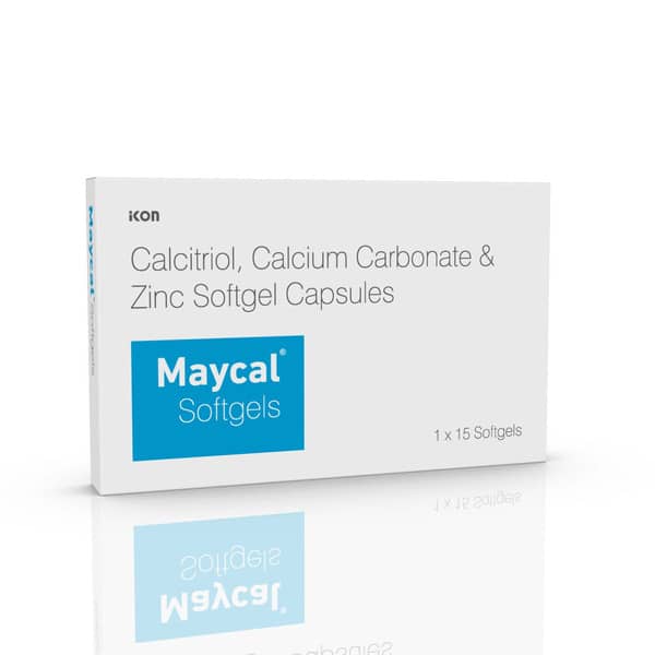 Maycal Strip Of 10 Softgel Capsules