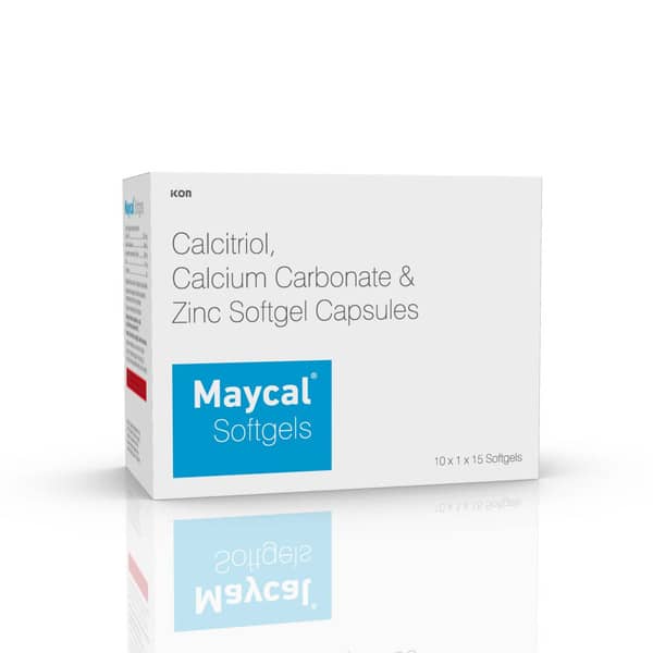 Maycal Strip Of 10 Softgel Capsules