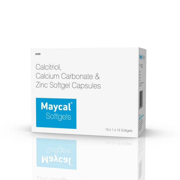 Maycal Strip Of 10 Softgel Capsules