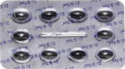 Zo Q Ten Strip Of 10 Softgel Capsules