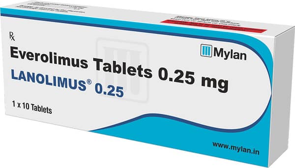 Lanolimus 0.25Mg Strip Of 10 Tablets