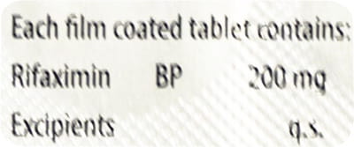 Rifcure 200mg Strip Of 10 Tablets