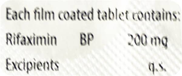 Rifcure 200mg Strip Of 10 Tablets