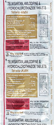 Telwis Amh 40mg Strip Of 10 Tablets