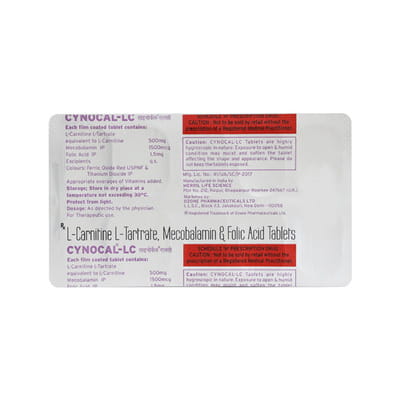 Cynocal Lc Rf Strip Of 10 Tablets