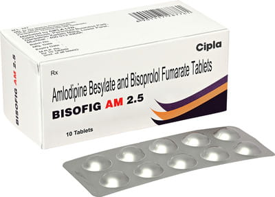 Bisofig Am 2.5mg Strip Of 10 Tablets