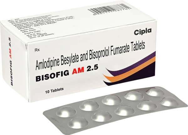 Bisofig Am 2.5mg Strip Of 10 Tablets